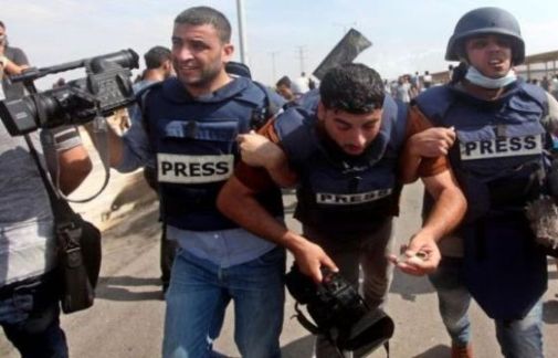 إصابة 33 صحفياً منذ بداية انتفاضة القدس
