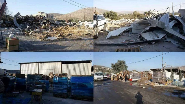 الاحتلال يهدم منشآت في بلدة بيتا جنوب نابلس