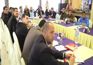 اتحاد الاذاعات والتلفزيونات في غزة ينظم دورة السلامة المهنية - 9 - 11 - 2015 - اكرم دلول ‏