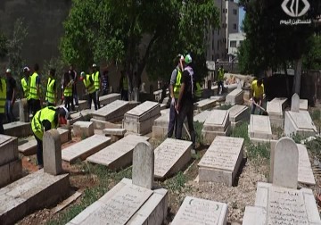 يوم تطوعي في البيرة امتنانا للعامل الفلسطيني - هادي خزعل - 1 - 5 - 2016