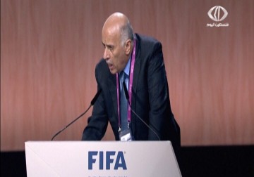 الرجوب يسحب طلب طرد الاحتلال من الفيفا – 29 -5 – 2015 – جلال قبطان