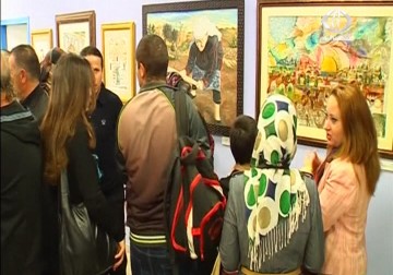 إنطلاق معرض الفن التشكيلي ربيع القدس بمشاركة نخبة من الفنانين الفلسطينيين – 8 – 4 – 2015 – فاتن الصالح