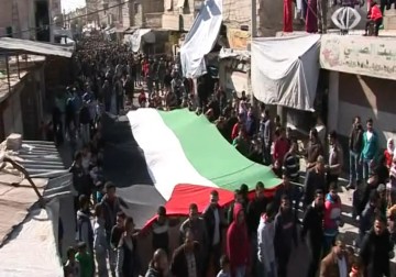 أهالي ‏‎‫‎مخيم دنون‏‎ ‎بريف ‏‎‫‎دمشق‏‎ ‎يخرجون في مسيرات ‏‎‫‎‏جمعة الثبات‏‎ ‎دعما ‏‎‫‎‏لإنتفاضة لقدس - 4 - 12 - 2015 - رنا بجيرمي