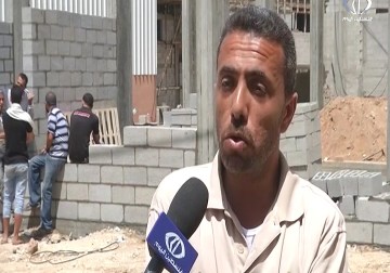 عجلة الاعمار معطلة بقطاع غزة في ظل منع الاحتلال ادخال كميات الاسمنت اللازمة - اكرم دلول - 3 - 6 - 2016