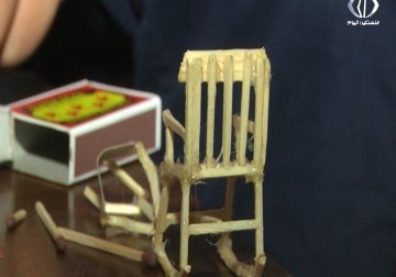 محمد سلام يجسد الواقع الفلسطيني بأعواد الكبريت - رمزي البيروتي - 6 - 9 - 2016