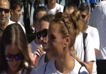 انطلاق قافلة كسر الحصار النسائية البحرية إلى قطاع غزة - مريم الحاج موسى - 14 - 9 - 2016