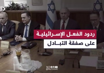 #انفوغرافيك | ردود الفعل الإسرائيلية على صفقة التبادل