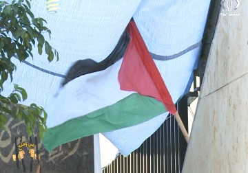 تقرير| خيمة اعتصام في مخيم برج البراجنة بلبنان بمشاركة أطفال بيت الصمود