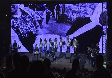  فرقة كورال الثورة تعيد إحياء أغاني الانتفاضة في مهرجان فلسطين الدولي برام الله 