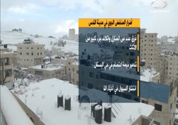 الأرصاد: انخفاض درجات الحرارة غدا الأحد ومنخفض جوي يبدأ الاثنين - 22 – 1 – 2015 – فاطمة أبو جواد