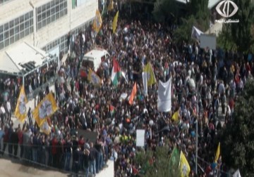 الخليل تودع 5 من شهدائها الذين ارتقوا برصاص الاحتلال منذ بدء انتفاضة القدس – 31 – 10 – 2015 – زينب هاشم