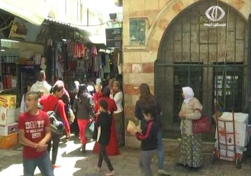 مهرجان التسوق في البلدة القديمة بالقدس..  روح تحدي وصمود تجارها – 6 – 4 – 2015 - أحمد البديري