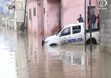 المنخفض يغرق عشرات البيوت والشوارع ويسبب خسائر كبيرة - أكرم دلول - 16-2-2017