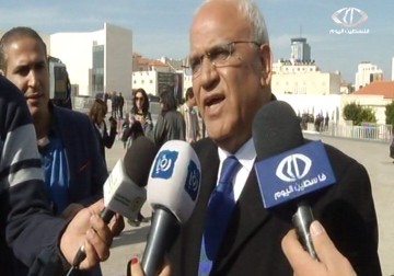 عريقات: تحديد العلاقة مع الاحتلال بما يشمل التنسيق الامني – 11 – 12 – 2014 – ناصر ستة