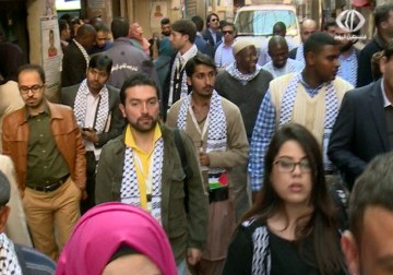 عدد من النشطاء العرب والاجانب جالوا في مخيمي شاتيلا وبرج البراجنة - 9 - 12 - 2015 - ‏مريم الحاج موسى