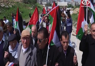 ‏ يوم الارض في الضقة الغربية يشتعل في كل المحافظات ويقابل بالقمع والغاز والرصاص - رغدة عتمة - 30 - 3 - ‏‏2016‏