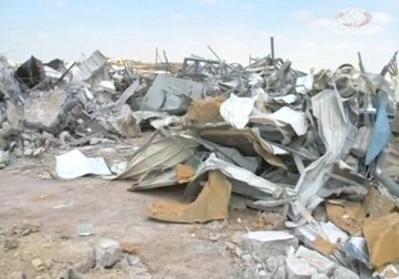 الاحتلال يهدم مصنع ألبان الريان التابع لجمعية رعاية الايتام – 2 – 9 – 2014 – فداء نصر