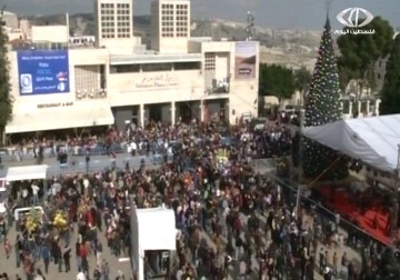 احتفالات تعم كنيسة المهد إحياء ليوم الميلاد المجيد - 24 - 12 - 2014 - فداء نصر