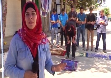 اكثر من 50طالبا يعتصمون داخل جامعة بيرزيت رفضا لسياسة رفع الاقساط - رغدة عتمة - 29 - 8 - 2016