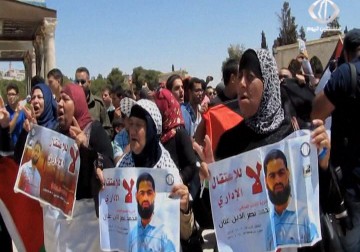 علان يواصل امتناعه عن تناول الفيتامينات والأدوية احتجاجا على عدم نقله إلى مستشفى نابلس – 13 – 09 – 2015 – جلال قبطان