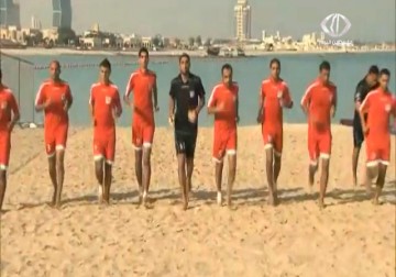 الاحتلال يمنع المنتخب الوطني الفلسطينيى المشاركة في تصفيات كأس العالم لكرة الشاطئ - 23 - 3 - 2015 - هادي خزعل