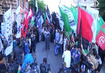 للجمعة الـ 7 على التوالي مسيرات وفعاليات شعبية في غزة دعما للانتفاضة – 14 – 11 – 2015 – رمزي ابو جزر