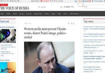 تبادل الاتهامات بين الغرب وروسيا حول الأزمة الأوكرانية – 4 – 3 – 2014 – زينب السباعي