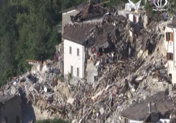 قتلى زلزال إيطاليا في تزايد .. وأعمال الانقاذ مستمرة - ليال خروبي - 25 - 8 - 2016
