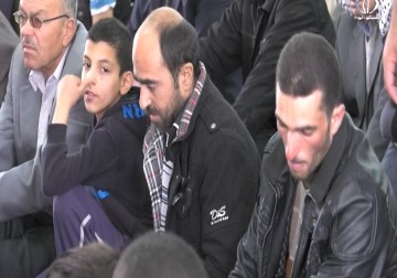 المواطنون يشيعون جثمان الشهيد عبد الفتاح الشريف بعد احتجازه نحو شهرين - 28 - 5 - 2016