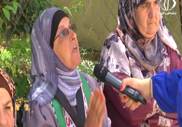 تقرير| أهالي الأسرى يعتصمون أمام الصليب الأحمر تضامنا مع أبنائهم - رغدة عتمة