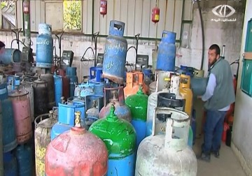 أزمة غاز حادة تعصف بأهالي قطاع غزة – 13 – 1 – 2015 - رمزي البيروتي