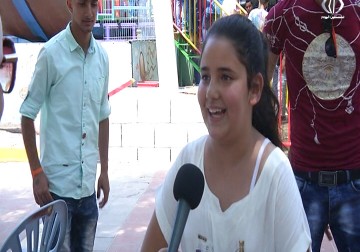 إقبال للأهالي على مدن الملاهي والمتنزهات للاحتفال بالعيد - أمون الشيخ - 14  9 - 2016