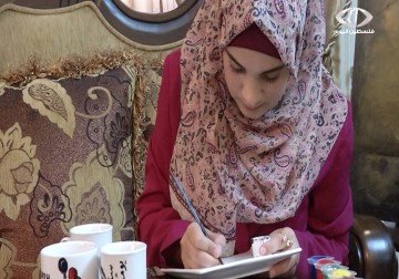 روان مهداوي ..موهبة فنية تتفوق على التخصص الجامعي  -  أمون الشيخ - 17 - 10 - 2016