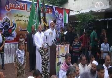 حركتـا الجهاد الإسلامي وحماس تنظمان مسيرة جماهيرية مشتركة وسط القطاع -  23 - 10 - 2015 - رمزي أبو جزر