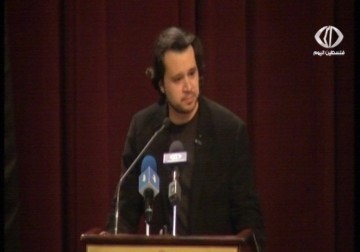 أمسية  شعرية  للفلسطينيين مريد البرغوثي ونجله تميم بقصر الثقافة في الأردن - 24 - 4 - 2015 - ناجي أبو لوز