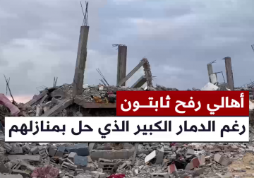 #تقرير | مراسل فلسطين اليوم يسلط الضوء على احتياجات أهالي رفح بعد تدمير جيش الاحتلال للمربعات السكنية، مطالبين بتوفير الكرافنات والمقومات الأساسية للحياة