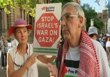 آلاف المتظاهرين في مدينة سيدني احتجاجاً على زيارة نتنياهو - قتيبة الصالح