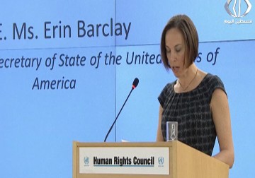 الولايات المتحدة تلوّح بالانسحاب من مجلس حقوق الانسان لانحيازه ضد الكيان الاسرائيلي - آمنة الأشقر