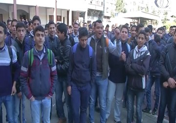 اعتصام بمدرسة الموهوبين رفضا لقرار التربية والتعليم تحويلها الى المرحلة الاساسية - رمزي البيروتي ‏