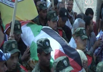 تشييع جثمان الشهيدية ريهام دوابشة في مقبرة دوما جنوب نابلس – 08 – 09 – 2015 – جهاد بركات