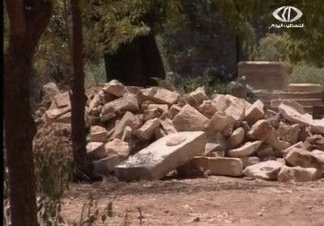 الاحتلال يهدم منشآت في مقبرة طاسو الإسلامية بيافا – 12 – 1 – 2015 - نور الزمان شوقي