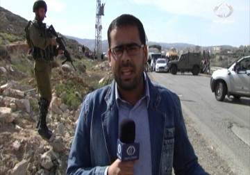 قوات الاحتلال تغلق مدخل بلدة بير نبالا بشكل كامل وتقتحم منزل الشهيد فادي الخصيب – 28 – 11 – 2015 – جهاد بركات