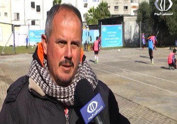 مباريات كرة القدم لمنتخب فلسطين انطلقت استعدادا للمشاركة بكاس العالم للأيتام 2017 - نشوة حمّاد - 30 - 1 - 2017