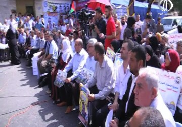 الفلسطينيون يحتفلون بانتصار القاضي والبلبول ويؤكدون التفافهم حول قضية الاسرى - رمزي البيروتي - 22 - 9 - 2016