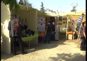 عيش القدس 2015 معرض افتتحه تجمع تاج للسياحة والفـنون في القدس – 22 – 5 – 2015 – صابرين صيام