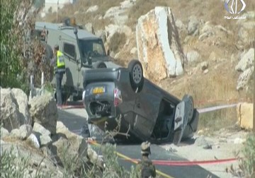 مقتل مستوطن وإصابة 3 آخرين في إطلاق نار قرب مستوطنة عتنائيل جنوب الخليل - محمد المدهون - 1 - 7 - 2016