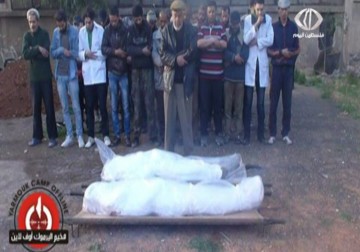 اشتباكات بين تنظيم داعش ومجموعات كنائف بيت المقدس واللجان الشعيبة في مخيم اليرموك  - 2 – 4 – 2015 – نور الزمان شوقي