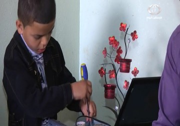 الطفل حاتم السرساوي .. عبقري رغم الإعاقة - 2 – 4 – 2015 – رمزي البيروتي