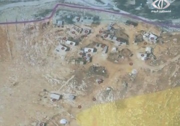 الاحتلال يسلم أهالي خربة مخططا لتهجيرهم لضم أراضي الخربة لمستوطنة كرمئيل  - 9 – 2 – 2015 – فداء نصر