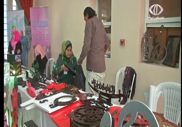 انطلاق فعاليات المؤتمر العلمي الخامس  في غزة - - 7 – 5 – 2015 – ولاء عايش